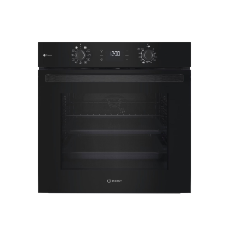 Whirlpool IO K58HS B Oven, Built-in, Electric, Width 55.1 cm, Self cleaning, Black | INDESIT