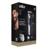 Braun BeardTrimmer 9 BT9560 beard trimmer Battery 52 2 cm Wet & Dry Black, Silver
