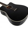V-TONE VEAG1 CE BK - Gitara elektroakustyczna 4/4