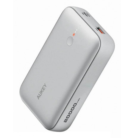 Aukey Spark Mini Powerbank 20000mAh USB-C/A white
