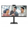 AOC Monitor 34" CU34E4CW HDMI+DP+USB-C+Webcam