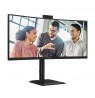 AOC Monitor 34" CU34E4CW HDMI+DP+USB-C+Webcam