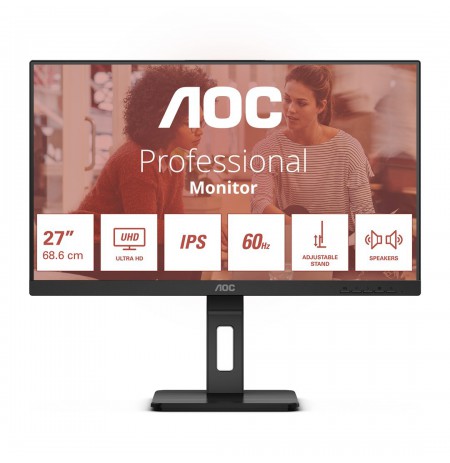 Monitor AOC 27" 16:9 2xHDMI+DP+USB 4K Lift