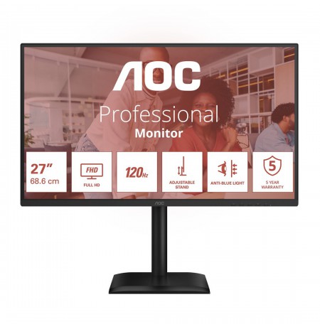 AOC Monitor 27" HDMI+DP+USB-C