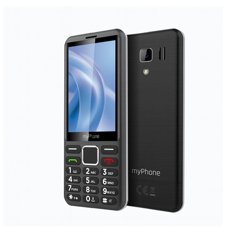 myPhone 3510 | Black | 3.5 " | IPS | 48 MB | 128 MB | Dual SIM | 3G | Main camera resolution 2 MP | 1800 mAh
