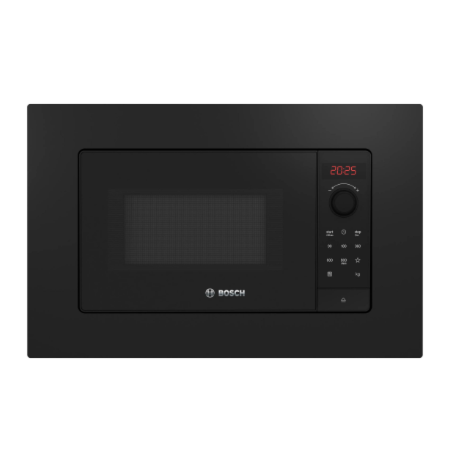 Bosch BFL623MB4 Microwave Oven, Built-in, 800W, 20L, Black | Bosch