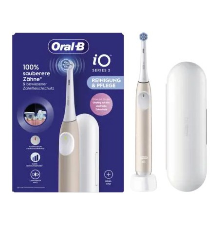 Oral-B 2 iO Adult Vibrating toothbrush Pink, White
