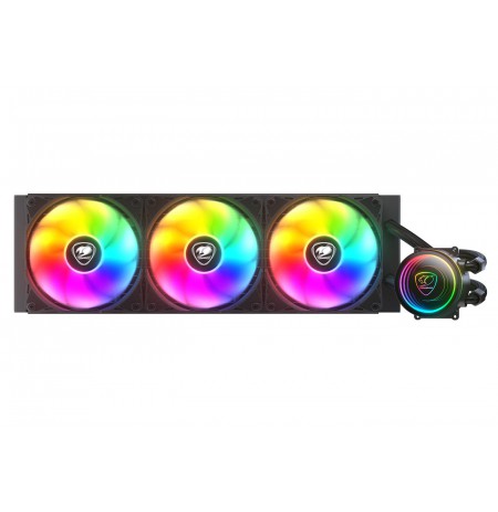 COUGAR CGR-PSDELRGB-B-360 Processor All-in-one liquid cooler 12 cm Black