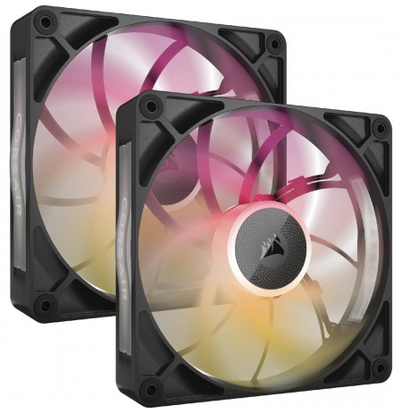 Corsair iCUE LINK RX140 MAX RGB Computer case Fan 14 cm Black 2 pc(s)