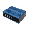 Industrial switch 4x100Base-TX, 1xuplink FX