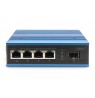 Industrial switch 4x100Base-TX, 1xuplink FX