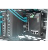 Ethernet Switch, 8-port, DIN, ext. temp. range