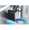 Industrial 7-port Gigabit PoE+ Switch w/ 1 PD