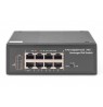 Industrial 7-port Gigabit PoE+ Switch w/ 1 PD