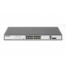 Fast Ethernet PoE Switch 16-port+2 Combo 250W