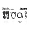 iiyama ProLite 34” IPS ultra-wide flat screen with PiP, PBP and height adjustable stand
