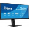 iiyama ProLite 34” IPS ultra-wide flat screen with PiP, PBP and height adjustable stand