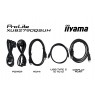iiyama ProLite 27’’ IPS QHD monitor with a built-in Windows Hello camera and microphone, USB-C, KVM-Switch and height