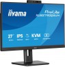 iiyama ProLite 27’’ IPS QHD monitor with a built-in Windows Hello camera and microphone, USB-C, KVM-Switch and height