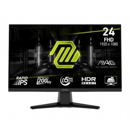 MSI MAG 242F computer monitor 60.5 cm (23.8") 1920 x 1080 pixels Full HD LCD Black