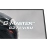 iiyama G-MASTER Get ahead with the 27" GB2741HSU Black Hawk monitor with IPS Panel Technology, 1ms MPRT and height adjustabe