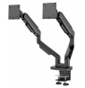 LC-Power LC-EQ-A34B-D monitor mount / stand 86.4 cm (34") Desk Black