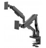 LC-Power LC-EQ-A34B-D monitor mount / stand 86.4 cm (34") Desk Black
