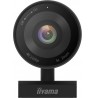 iiyama Stylish and discreet Professional 4K Webcam with Built in microphone, 5x Digital zoom, 120° field of view (FoV) and