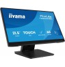 iiyama 21.5” Optical Bonded PCAP 10pt touchscreen monitor featuring IPS panel technology, Anti Glare coating, active stylus