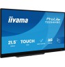 iiyama 21.5” Optical Bonded PCAP 10pt touchscreen monitor featuring IPS panel technology, Anti Glare coating, active stylus