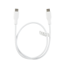 USB-C į USB-C kabelis DELTACO, 60W, 0.5 m, baltas / IPLH-1005 / 1902625