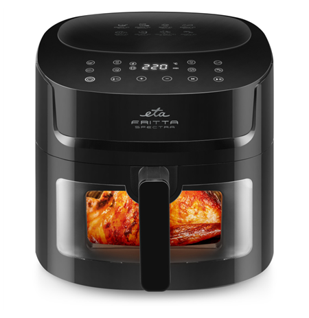 ETA Hot Air Fryer | Fritta Spectra 616890000 | Power 1800 W | Capacity 7.2 L | Black