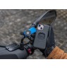 Quad Lock Mirror Mount Passive holder Mobile phone/Smartphone Black, Blue