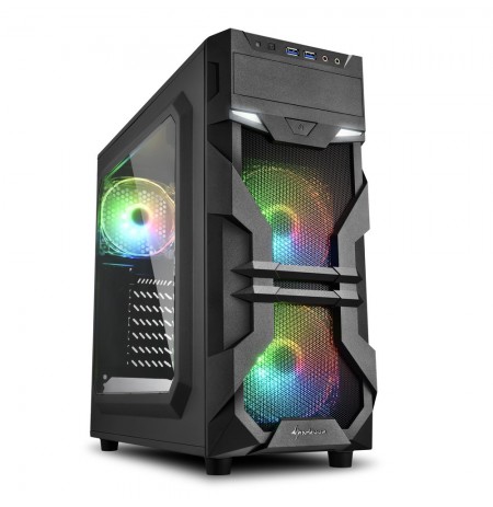Sharkoon VG7-W RGB Midi Tower Black