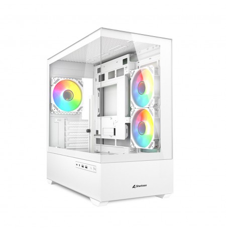 Sharkoon MK6 RGB Midi Tower Black