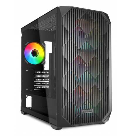 Sharkoon MK3 RGB Micro Tower Black