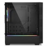 Sharkoon RGB LIT 100 Midi Tower Black