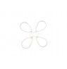 Ceiling LED Light FLY 40CM 4000K Matte White