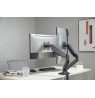 Equip 13"-27" Interactive Dual Monitor Desk Mount Bracket