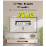 Goobay Wall mount | Ultraslim TV Wall Mount Basic FIXED (XL) | 43-100 " | Black