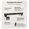 Goobay Wall mount | Ultraslim TV Wall Mount Basic FIXED (XL) | 43-100 " | Black