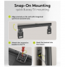 Goobay Wall mount | Ultraslim TV Wall Mount Basic FIXED (XL) | 43-100 " | Black