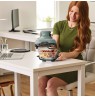 Ninja CRISPi Single 3.8 L 1700 W Hot air fryer Green, Grey, Transparent