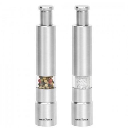 Grinder for salt and pepper PROFICOOK PC-PSM 1160 (silver color)