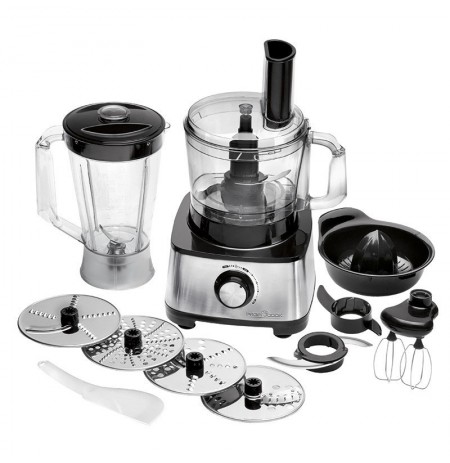 ProfiCook PC-KM 1063 food processor 1.75 L Black,Stainless steel 1200 W
