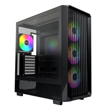 CASE MIDITOWER MATX W/O PSU/X5 (B) MONTECH
