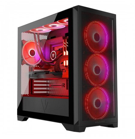MODECOM Case VOLCANO EXPANSE S APEX ARGB MIDI Black