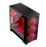 MODECOM Case VOLCANO EXPANSE S APEX ARGB MIDI Black