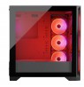 MODECOM Case VOLCANO EXPANSE S APEX ARGB MIDI Black