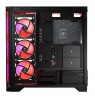 MODECOM Case VOLCANO EXPANSE S APEX ARGB MIDI Black